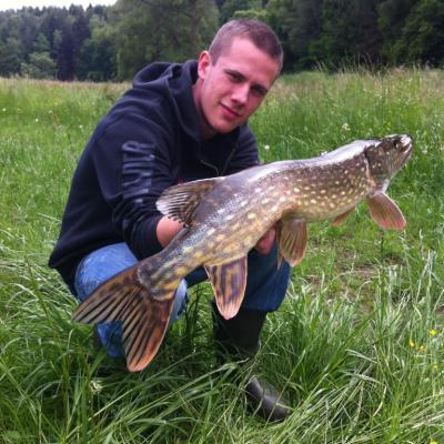 2014 / Christopher Wenzl / Waldnaab / Hecht / 102 cm / 16 Pfund 