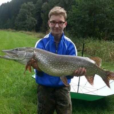 2016 / Luca Herbrecher / Waldnaab / Hecht / 97 cm / 7.5 kg